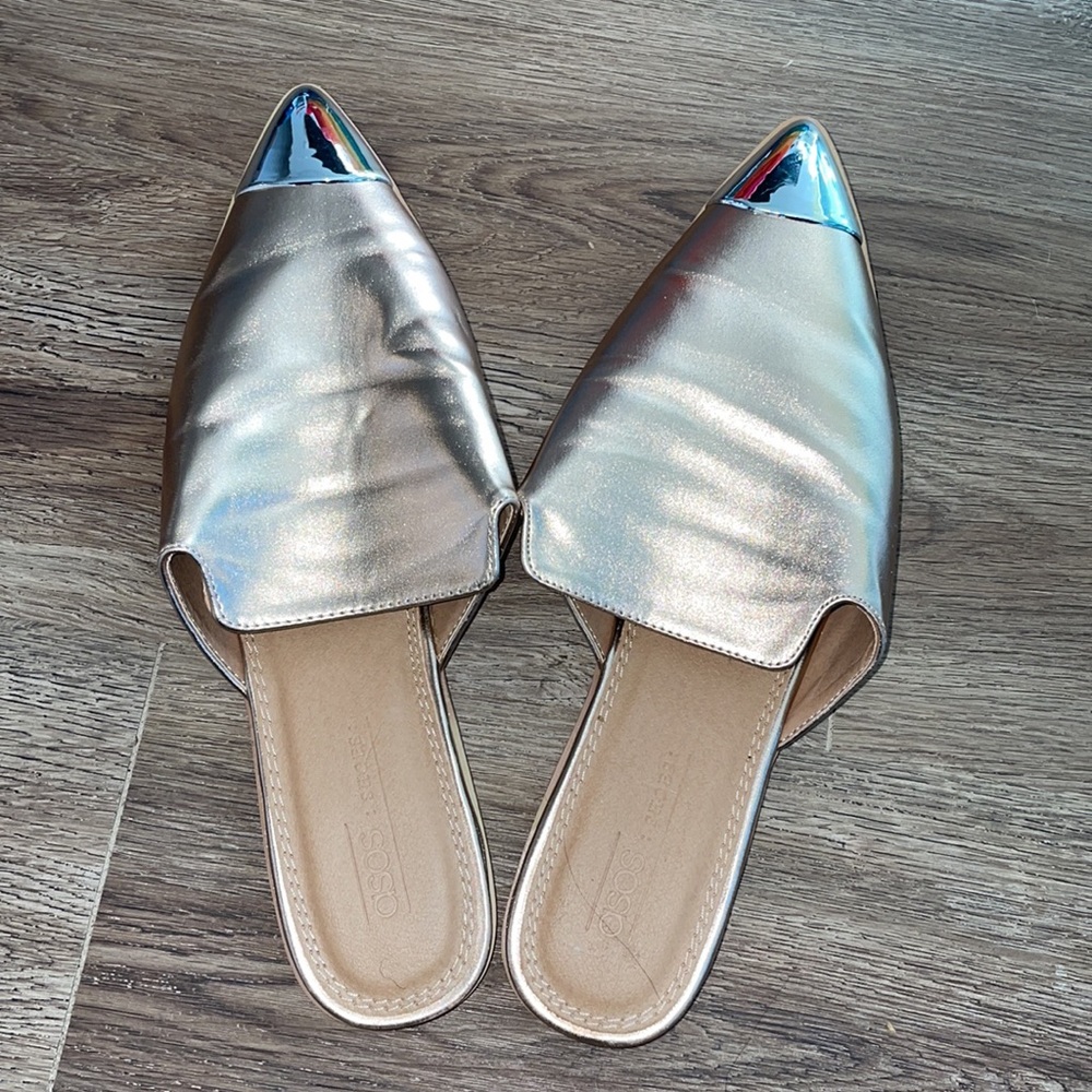 ASOS Metallic flats - Picture 3 of 6